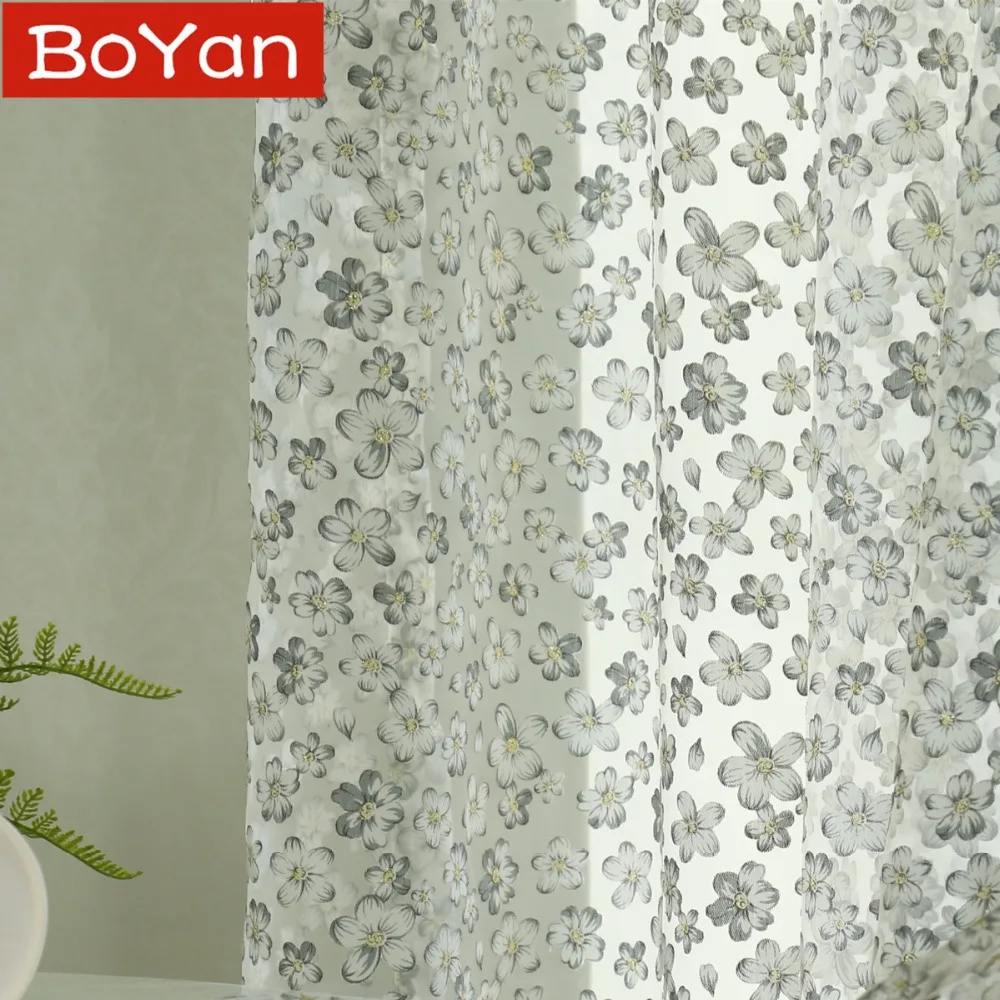 Latest 2 Colors Morden Fashion Beautiful Floral Window Curtain for Living Room Cute White FLowers Tulle Sheer Bedding Room Decor
Latest 2 Colors Morden Fashion Beautiful Floral Window Curtain for Living Room Cute White FLowers Tulle Sheer Bedding Room Decor