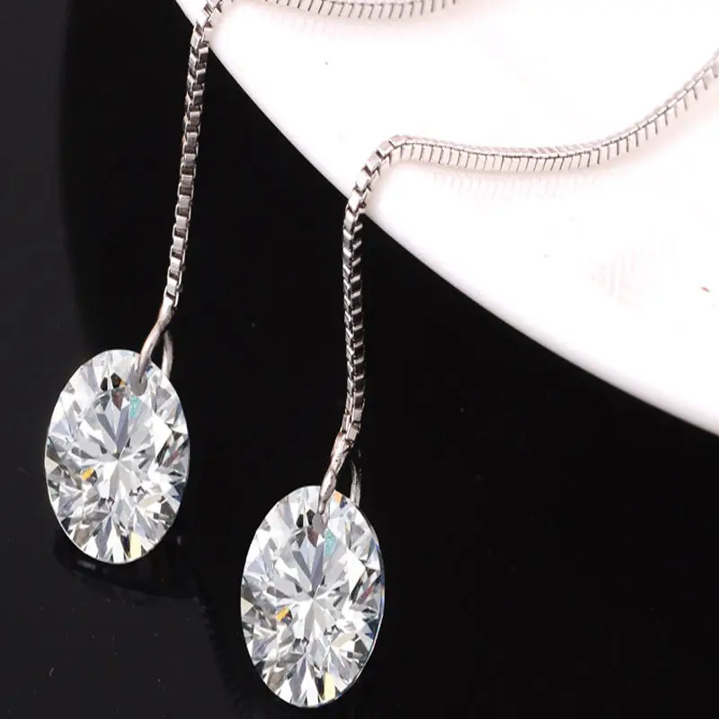 1 pair Hot Sliver Crystal Ear Wire Earrings Ear Line Fashion Hot Jewelry women charming fine jewelry New
1 pair Hot Sliver Crystal Ear Wire Earrings Ear Line Fashion Hot Jewelry women charming fine jewelry New