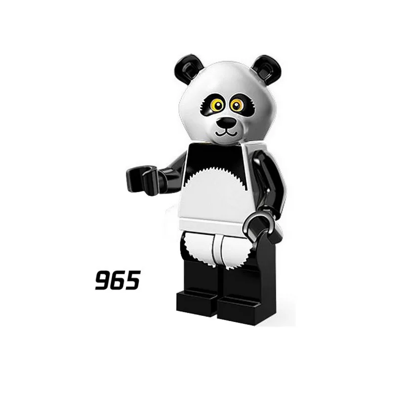 Single Sale Super Heroes Star Wars 965 Mr Panda guy Building Animal Blocks Figure Bricks Toy kids gift Compatible Legoed Ninjaed
Single Sale Super Heroes Star Wars 965 Mr Panda guy Building Animal Blocks Figure Bricks Toy kids gift Compatible Legoed Ninjaed