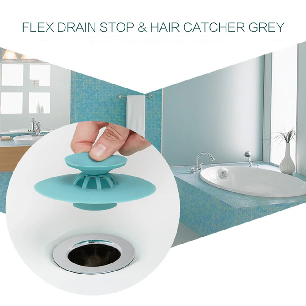 Silicone Sink Strainer Rubber Circle Filter Water Stopper Floor Drain Hair Bathtub Plug Bathroom Kitchen Cute Deodorant Stopper
Silicone Sink Strainer Rubber Circle Filter Water Stopper Floor Drain Hair Bathtub Plug Bathroom Kitchen Cute Deodorant Stopper