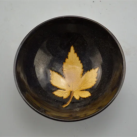 Song Ji state kiln kiln black glaze Maple bowl retro ceramic commodity antique porcelain collection
Song Ji state kiln kiln black glaze Maple bowl retro ceramic commodity antique porcelain collection