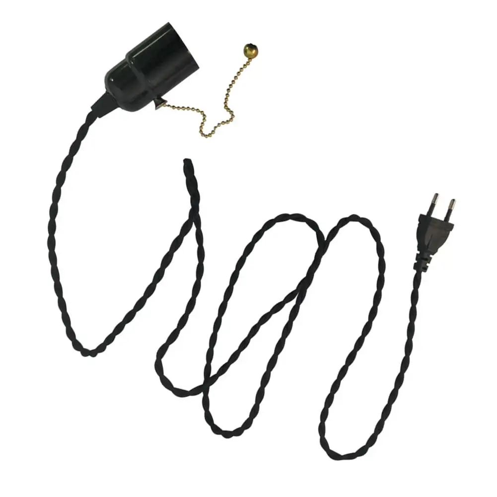 E27 Lamp Bases LED Lamp Holder With 1.8m Cable EU Plug With Switch Wire For Pendant LED Bulb E27 Hang Lamp Suspension Socket
E27 Lamp Bases LED Lamp Holder With 1.8m Cable EU Plug With Switch Wire For Pendant LED Bulb E27 Hang Lamp Suspension Socket