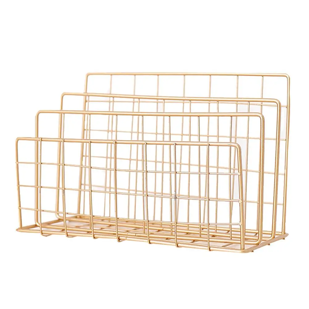 Nordic Style Grid Wrought Iron Newspapers And Periodicals Rack Book Magazine File Desktop Storage Rack
Nordic Style Grid Wrought Iron Newspapers And Periodicals Rack Book Magazine File Desktop Storage Rack