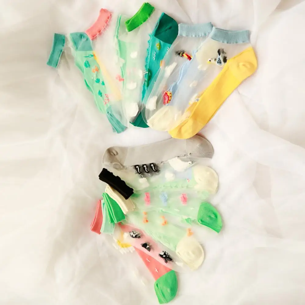 Summer Cute Lace Mesh Marine Series Socks Ultra Thin Women Transparent Elasticity Ankle Hosiery Sock 10 Style
Summer Cute Lace Mesh Marine Series Socks Ultra Thin Women Transparent Elasticity Ankle Hosiery Sock 10 Style