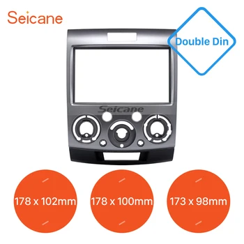 Seicane 2 Din Frame Car Stereo Radio Fascia Panel for 2006-2010 Ford Everest Ford Ranger Trim Kit OEM style No Gap Install Dash
Seicane 2 Din Frame Car Stereo Radio Fascia Panel for 2006-2010 Ford Everest Ford Ranger Trim Kit OEM style No Gap Install Dash