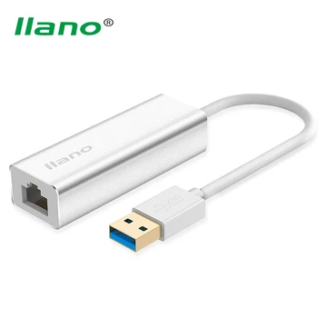 llano USB 3.0 HUB Gigabit Ethernet RJ45 Converter 10/100/1000Mbps LAN Network Card Adapter for Win10 8.1 7 XP MI BOX
llano USB 3.0 HUB Gigabit Ethernet RJ45 Converter 10/100/1000Mbps LAN Network Card Adapter for Win10 8.1 7 XP MI BOX