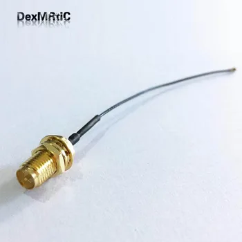 2PCS RPSMA female jack to IPX IPEX U.FL MHF4 RF jumper cable OD 0.81mm for PCI WIFI Card wireless router 10cm length
2PCS RPSMA female jack to IPX IPEX U.FL MHF4 RF jumper cable OD 0.81mm for PCI WIFI Card wireless router 10cm length