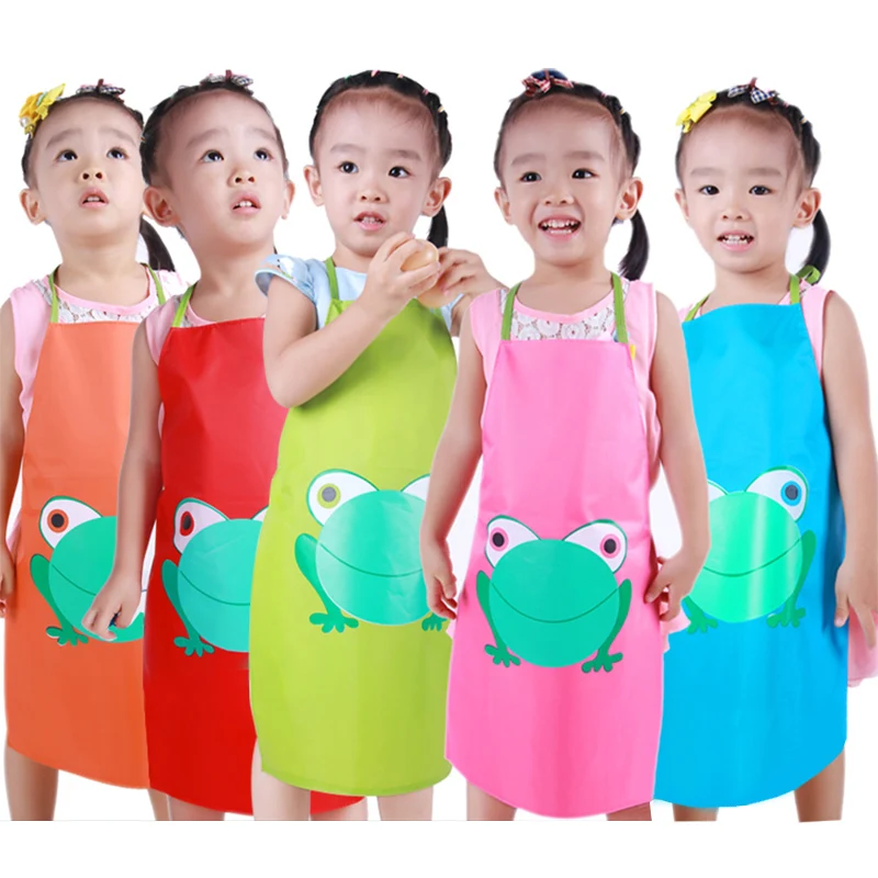 Child Children Custom Apron Kids Waterproof Cartoon Frog Printed Painting Cooking Clothing Aprons Sleeves PVC
Child Children Custom Apron Kids Waterproof Cartoon Frog Printed Painting Cooking Clothing Aprons Sleeves PVC