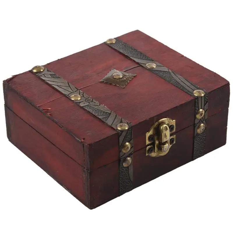 JEYL Wooden Vintage Lock Treasure Chest Jewelery Storage Box Case Organiser Ring Gift
JEYL Wooden Vintage Lock Treasure Chest Jewelery Storage Box Case Organiser Ring Gift