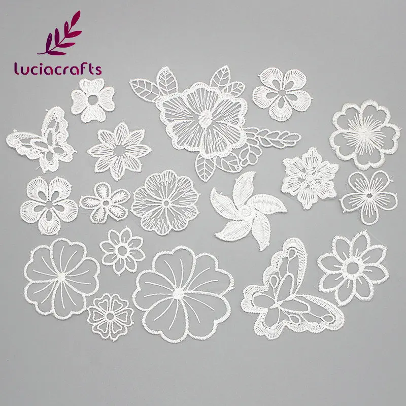 Lucia Crafts Random 24pcs 18 styles Sew on Embroidery patch Applique Clothing DIY Garment Craft L0704
Lucia Crafts Random 24pcs 18 styles Sew on Embroidery patch Applique Clothing DIY Garment Craft L0704