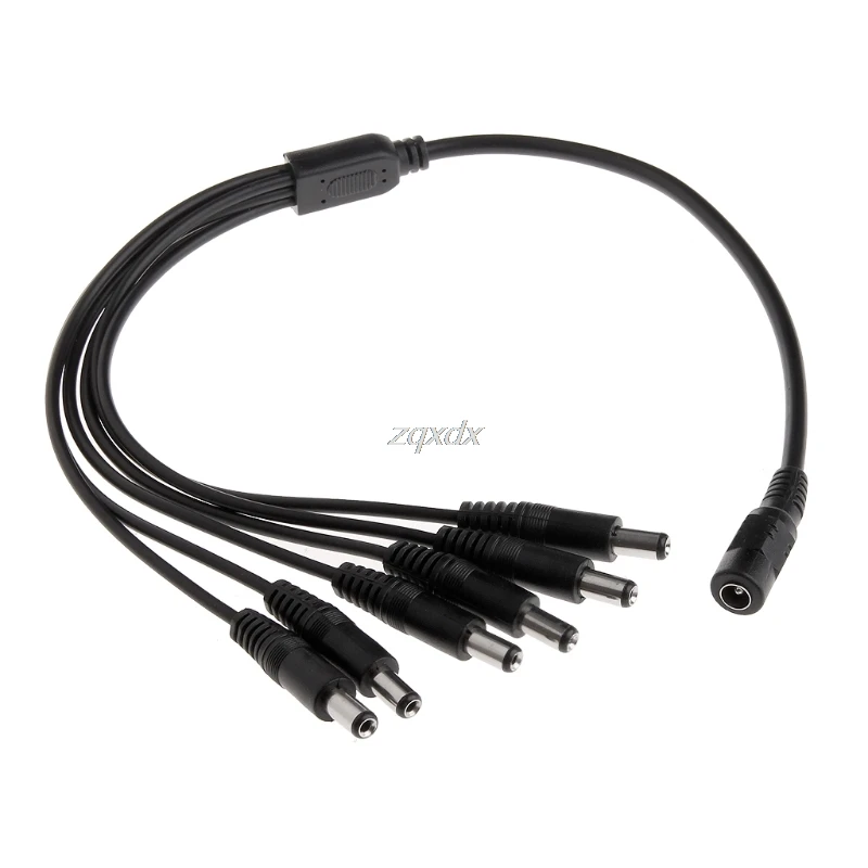1 Female to 6 Male Plug 5.5x2.1mm Port 12V DC Power Adapter Splitter Cable July Drop Ship
1 Female to 6 Male Plug 5.5x2.1mm Port 12V DC Power Adapter Splitter Cable July Drop Ship