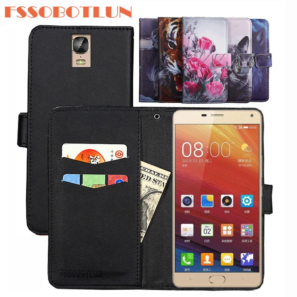 FSSOBOTLUN For Gionee Marathon M5 Plus Case PU Leather Retro Flip Cover Shell Magnetic Fashion Wallet Cases Kickstand Strap | Мобильные