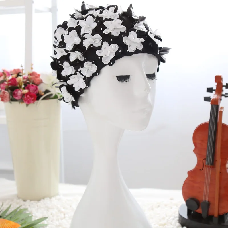 Women Swimming Caps Ly 3D Flower Pearl Ear Protection Swimming Cap Free Size Female
Women Swimming Caps Ly 3D Flower Pearl Ear Protection Swimming Cap Free Size Female