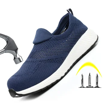 Brand Work Safety Shoes Lightweight Steel Toecap Indestructible Shoes Men Women Work Safety Boots Breathable Male Shoes
Brand Work Safety Shoes Lightweight Steel Toecap Indestructible Shoes Men Women Work Safety Boots Breathable Male Shoes