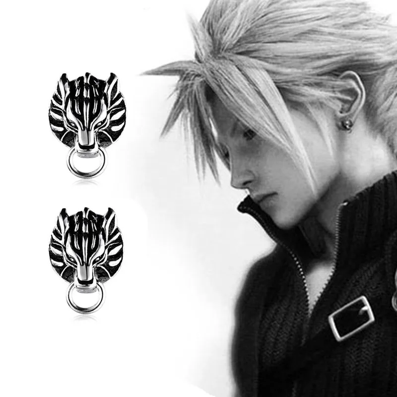Hot Game Final Fantasy VII Ear Nail Cloud Wolf 1 Pair of Clip-ons Earrings Cosplay Pendant Costume Props Gifts
Hot Game Final Fantasy VII Ear Nail Cloud Wolf 1 Pair of Clip-ons Earrings Cosplay Pendant Costume Props Gifts