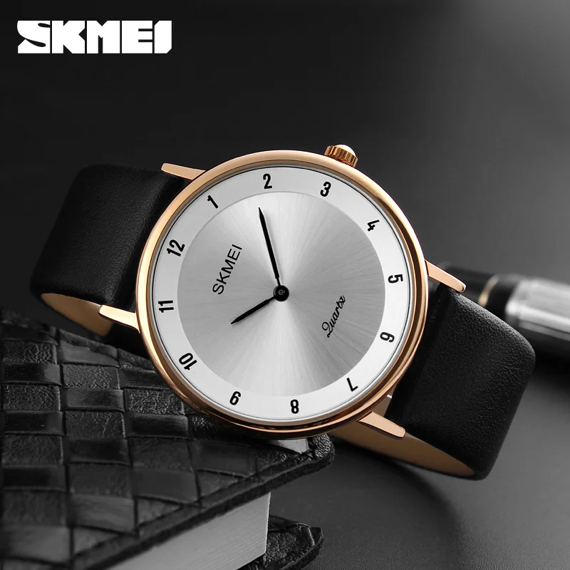 Simple Mens Watches Top Brand Luxury Men's Quartz Watch SKMEI Ultra Thin Men Wrist Watch Male Watches Relogio Masculino 1264
Simple Mens Watches Top Brand Luxury Men's Quartz Watch SKMEI Ultra Thin Men Wrist Watch Male Watches Relogio Masculino 1264