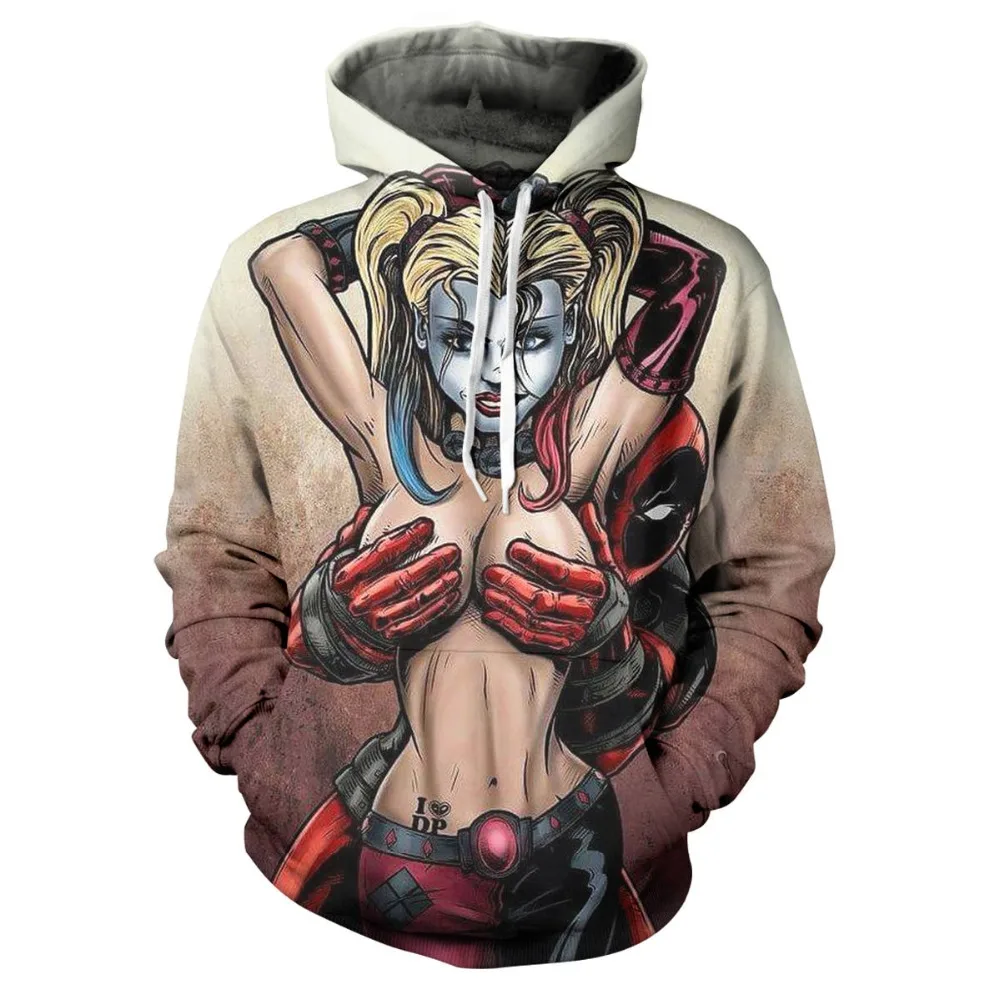 2019 Arrival Deadpool 3D Sweatshirts Men/Women Hoodies Fashion Autumn Winter Loose Casual Tops Streetwear marval deadpool Jacket
2019 Arrival Deadpool 3D Sweatshirts Men/Women Hoodies Fashion Autumn Winter Loose Casual Tops Streetwear marval deadpool Jacket