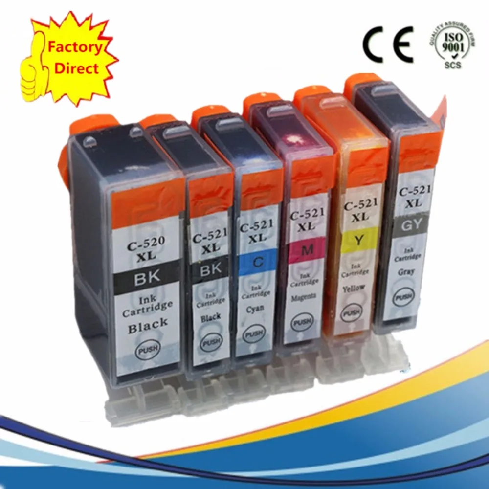 PGI 520 PGI520 PGI-520 PGI-520XL CLI521 XL Inkjet Cartridges Replacement For Pixma MP980 MP990 MP-980 MP-990 MP 980 990
PGI 520 PGI520 PGI-520 PGI-520XL CLI521 XL Inkjet Cartridges Replacement For Pixma MP980 MP990 MP-980 MP-990 MP 980 990