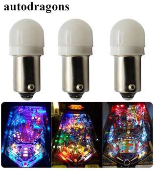 autodragons Frosted Dome AC/DC 6.3V Pinball led lights Ba9s #44 #47 Bayonet 2* 5630 SMD Anti flicker Pinball Led / Flipper Led
autodragons Frosted Dome AC/DC 6.3V Pinball led lights Ba9s #44 #47 Bayonet 2* 5630 SMD Anti flicker Pinball Led / Flipper Led