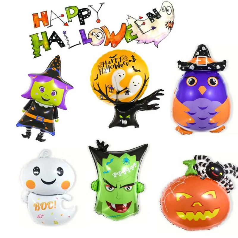 AVEBIEN 2019 New Halloween Balloon Pumpkin Monster Horror Ghost Witch Aluminum Balloon Halloween Party Decoration DIY
AVEBIEN 2019 New Halloween Balloon Pumpkin Monster Horror Ghost Witch Aluminum Balloon Halloween Party Decoration DIY