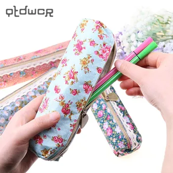 Rectangular Pen Bag Wind Elegant Beauty Simplicity Canvas Lace Floral Pencil Bag Pencil Case 4 Style Can Pick
Rectangular Pen Bag Wind Elegant Beauty Simplicity Canvas Lace Floral Pencil Bag Pencil Case 4 Style Can Pick