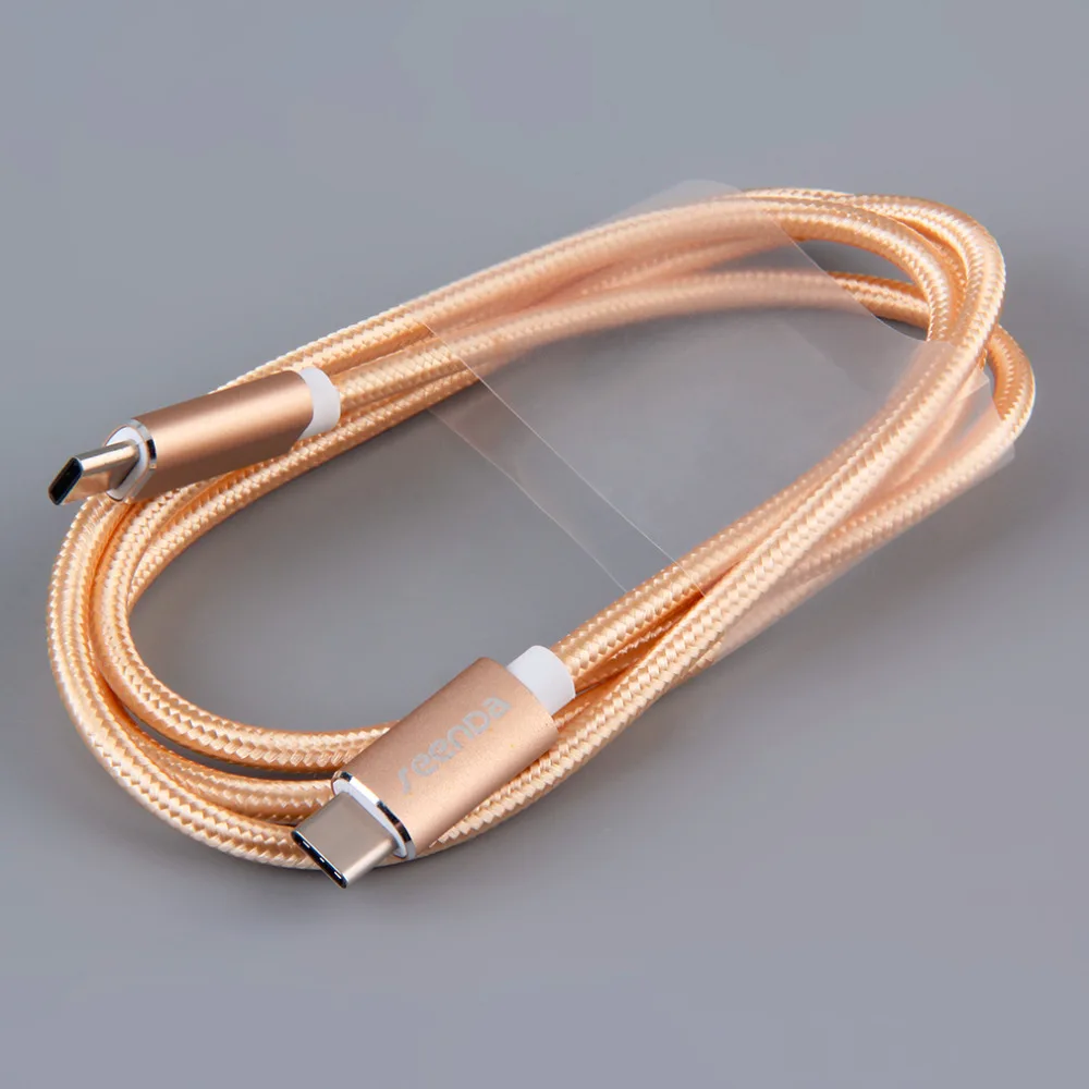 2016 newest 3 1 Dual Port font b Type C b font Charging Data Line With