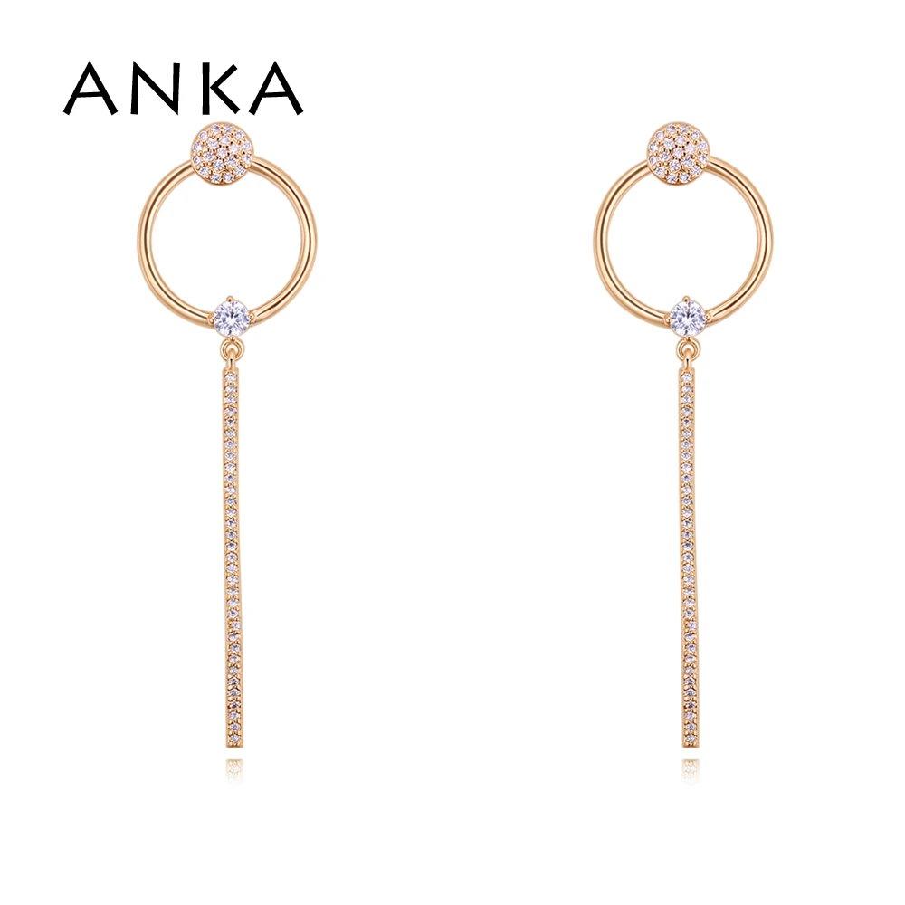 ANKA fashion Neo-Gothic chic round women cz earrings charm piercing cubic zircon drop earring jewelry for women gift #130419
ANKA fashion Neo-Gothic chic round women cz earrings charm piercing cubic zircon drop earring jewelry for women gift #130419