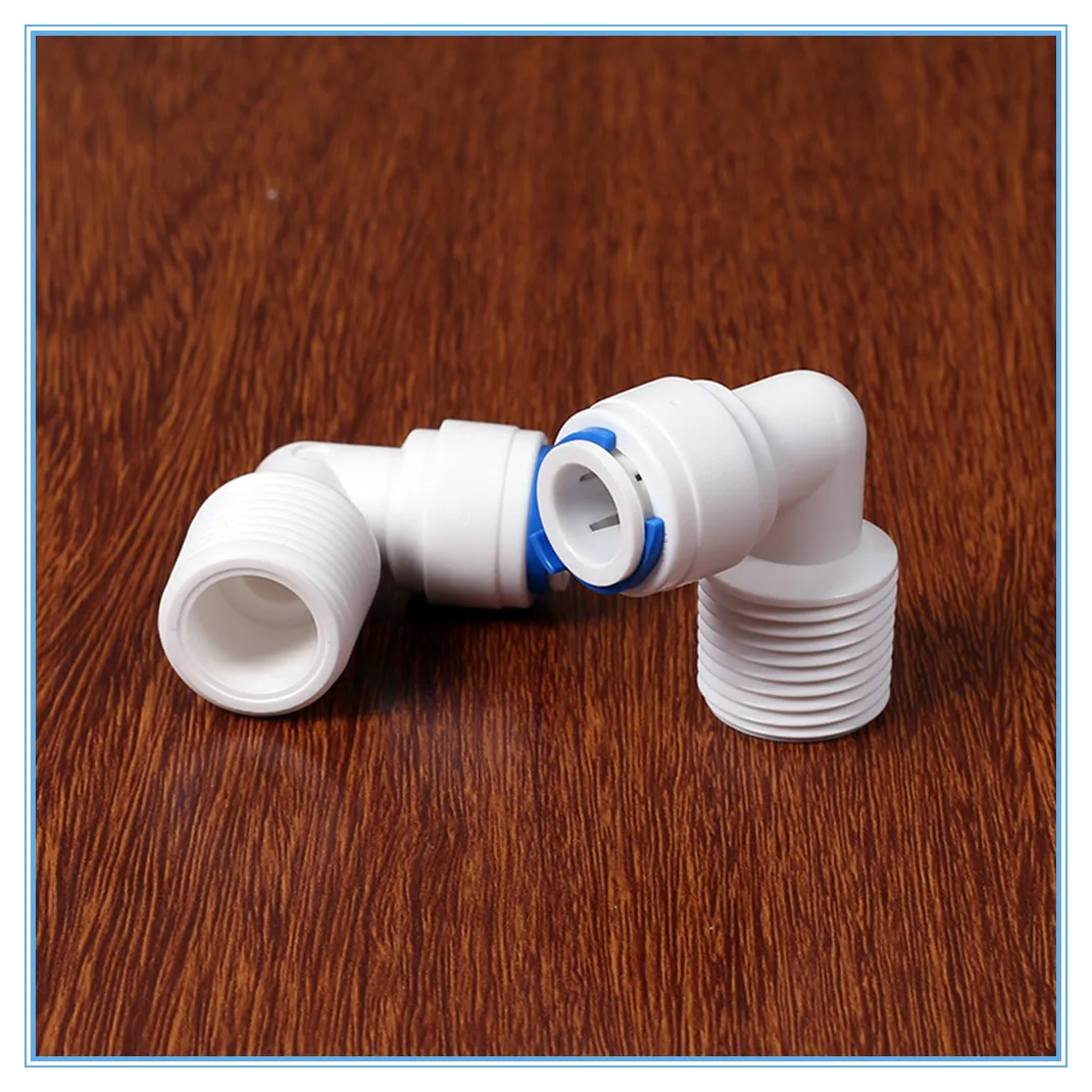 5pc 3/8" OD Pipe to 1/2" Male Elbow Quick Connector RO Water Purifier Reverse Osmosis Aquarium System Connector Fitting
5pc 3/8" OD Pipe to 1/2" Male Elbow Quick Connector RO Water Purifier Reverse Osmosis Aquarium System Connector Fitting