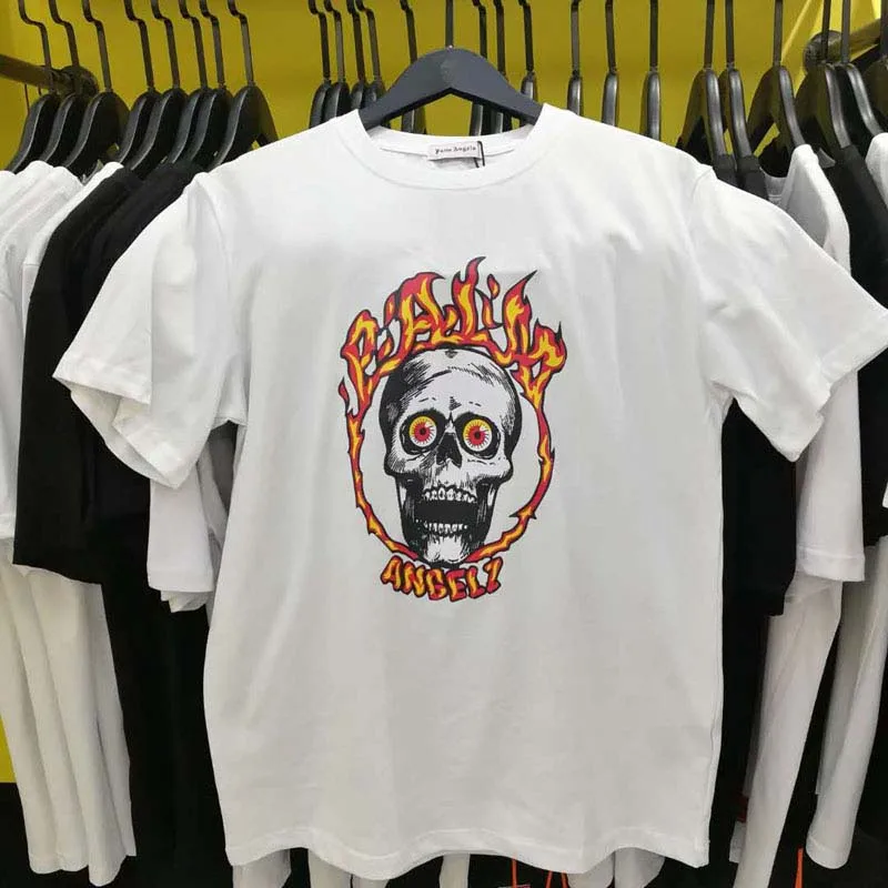 Newest Palm Angels T Shirt Harajuku Flame Skeleton Summer Knight T-shirt 1:1 High Quality Hip Hop Palm Angels Tshirt
Newest Palm Angels T Shirt Harajuku Flame Skeleton Summer Knight T-shirt 1:1 High Quality Hip Hop Palm Angels Tshirt
