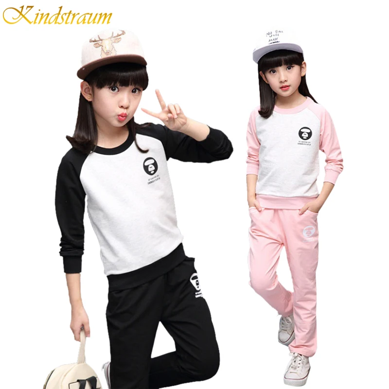 Kindstraum 2017 New Hot Autumn Kid Clothing Sets Active Pullover 2pcs Long Sleeve Sportswear Children Girl Cotton Clothes ,NC037
Kindstraum 2017 New Hot Autumn Kid Clothing Sets Active Pullover 2pcs Long Sleeve Sportswear Children Girl Cotton Clothes ,NC037