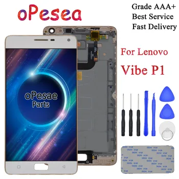 oPesea 5.5'' For Lenovo Vibe P1 P1c72 P1a42 P1c58 LCD Display Panel Touch Screen Digitizer Glass Sensor Assembly With Frame
oPesea 5.5'' For Lenovo Vibe P1 P1c72 P1a42 P1c58 LCD Display Panel Touch Screen Digitizer Glass Sensor Assembly With Frame