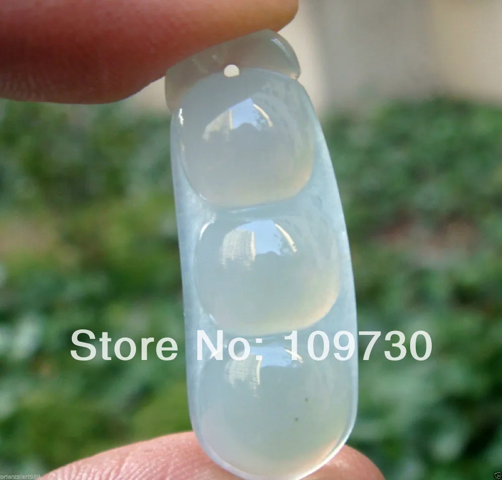 dh 0056 Icy 100% Natural Grade A Type Jadeite Jade Emerald Pendant /Necklace Bean
dh 0056 Icy 100% Natural Grade A Type Jadeite Jade Emerald Pendant /Necklace Bean