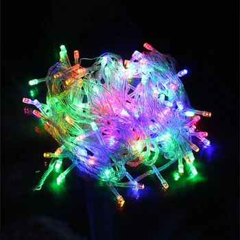 AC220V/110V Christmas Lights Outdoor 10M/20M/30M/50M/100M LED Fairy String Light For Holiday Xmas Decoration 8Models Luces Decor
AC220V/110V Christmas Lights Outdoor 10M/20M/30M/50M/100M LED Fairy String Light For Holiday Xmas Decoration 8Models Luces Decor