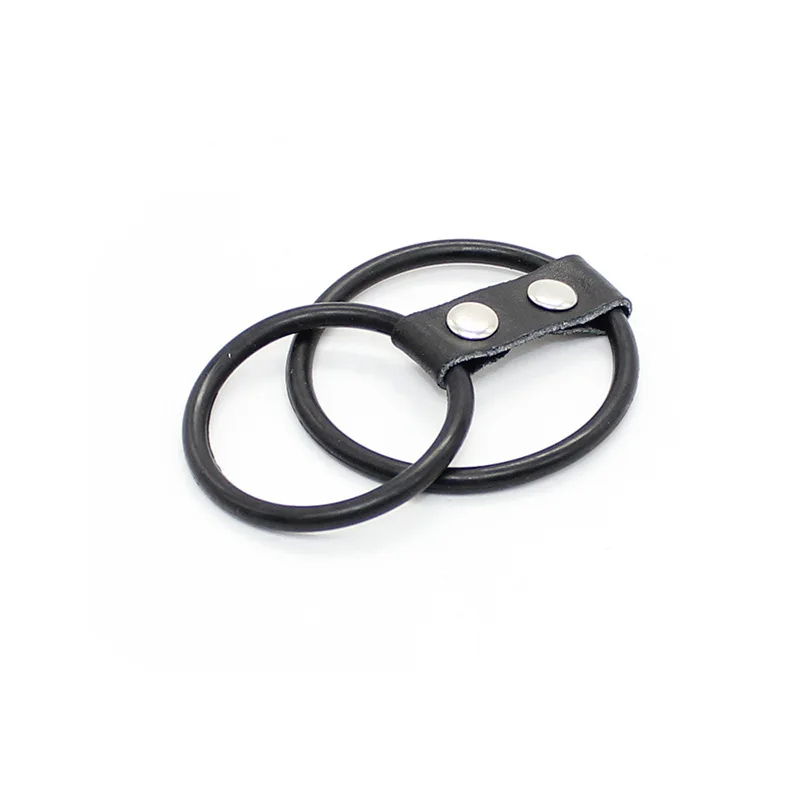Hot Sex Fun Rubber Second Ring Lock Men's Tied Delay Ring Adult Products Premature Ejaculation Delay Lock Fine Ring Sex Toys O35