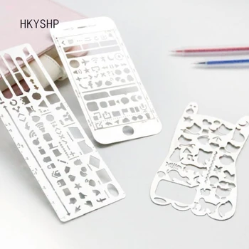 HKYSHP Creative Multi-function Drawing Ruler Hollow Template Student Drawing Tool School Stationery Office Supplies
HKYSHP Creative Multi-function Drawing Ruler Hollow Template Student Drawing Tool School Stationery Office Supplies