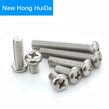 M1 M1.2 M1.4 M1.6 M1.7 M2 M2.5 M3 M3.5 M4 M5 M6 M8Phillips Pan Round Cross Head Screw Thread Metric Machine Bolt Stainless Steel
M1 M1.2 M1.4 M1.6 M1.7 M2 M2.5 M3 M3.5 M4 M5 M6 M8Phillips Pan Round Cross Head Screw Thread Metric Machine Bolt Stainless Steel