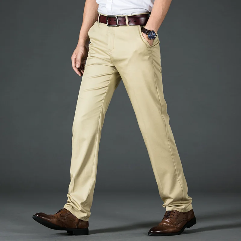 ICPANS Straight Suit Pants Mens Stretch Formal Office Dress Trousers Overalls Black khaki beige Plus size 28-42 2019 New
ICPANS Straight Suit Pants Mens Stretch Formal Office Dress Trousers Overalls Black khaki beige Plus size 28-42 2019 New