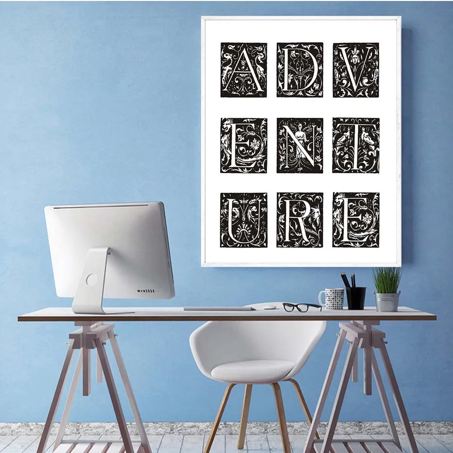Nordic Black Typography Adventure Quotes Canvas Painting Art Print Poster Nordic Wall Picture Hippie Modern Home Decor
Nordic Black Typography Adventure Quotes Canvas Painting Art Print Poster Nordic Wall Picture Hippie Modern Home Decor