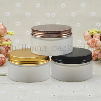 50pcs 100ml frosted PET cream jars bottles containers with aluminum lid,100ml clear empty plastic tin for skin care cream
50pcs 100ml frosted PET cream jars bottles containers with aluminum lid,100ml clear empty plastic tin for skin care cream