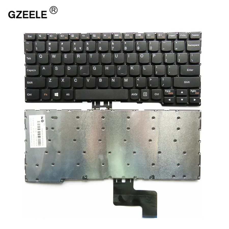 Клавиатура для ноутбука GZEELE US Lenovo Yoga 3 11 (11 ") 80J8 300-11IBR 300-11IBY 700-11ISK YOGA311 700-11 710-11