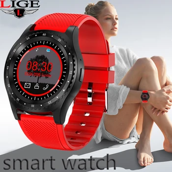 LIGE Smart sport Watch women Bluetooth Fitness Fashion Sports Pedometer Smart Clock Support SIM card camera Reloj inteligente
LIGE Smart sport Watch women Bluetooth Fitness Fashion Sports Pedometer Smart Clock Support SIM card camera Reloj inteligente