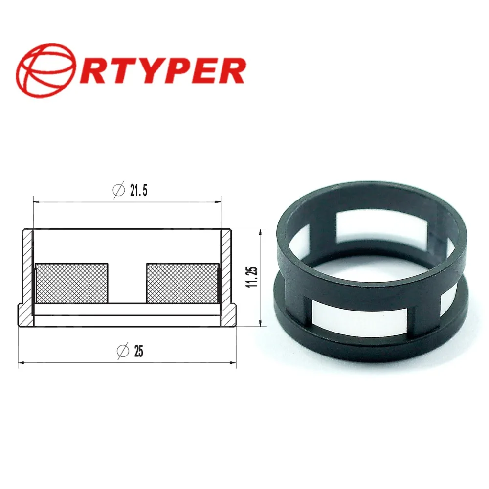 100pcs High Quality Fuel Injector Micro Filter Ring Type Filter GB 1-123 BC-5119 21.5*25*11.25MM 12008
100pcs High Quality Fuel Injector Micro Filter Ring Type Filter GB 1-123 BC-5119 21.5*25*11.25MM 12008