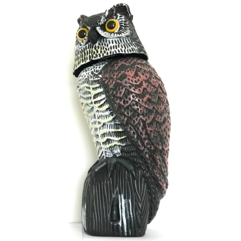 PE Simulation Shaking Head Owl Garden Decoration Protection Repellent Bird Pest Control Scarecrow Garden Friendly Yard Decor
PE Simulation Shaking Head Owl Garden Decoration Protection Repellent Bird Pest Control Scarecrow Garden Friendly Yard Decor