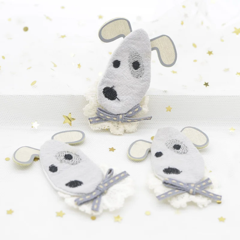 4Pcs Cartoon Dog with Bow Tie Applique Fillable with Hole on Back for Clothes Jacket T-shirt Jeans Sewing Supplies Patches G66
4Pcs Cartoon Dog with Bow Tie Applique Fillable with Hole on Back for Clothes Jacket T-shirt Jeans Sewing Supplies Patches G66