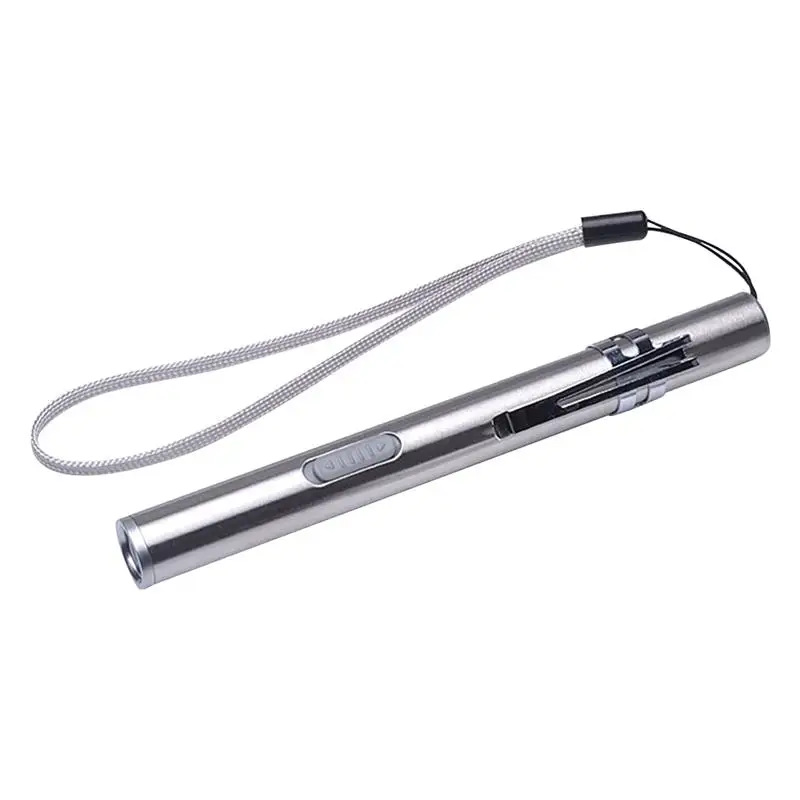 1 Pc LED Flashlight USB Rechargeable High-light Pocket Stainless Steel Light Electric Torch for Camping Hiking Fishing Outdoor
1 Pc LED Flashlight USB Rechargeable High-light Pocket Stainless Steel Light Electric Torch for Camping Hiking Fishing Outdoor