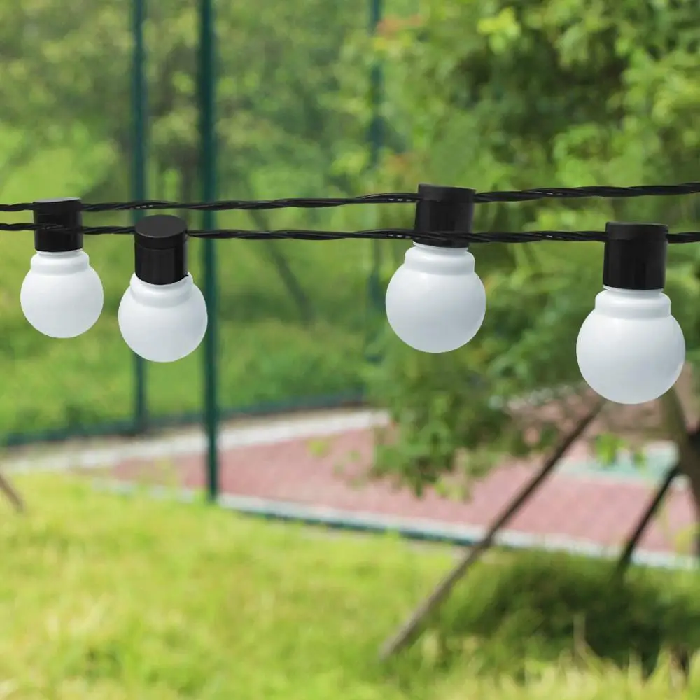 6M Ball LED String 20 Bulbs Outdoor Landscape Lighting Garland DIY Christmas Party Wedding Fairy Light 220V EU Plug Garden Decor
6M Ball LED String 20 Bulbs Outdoor Landscape Lighting Garland DIY Christmas Party Wedding Fairy Light 220V EU Plug Garden Decor