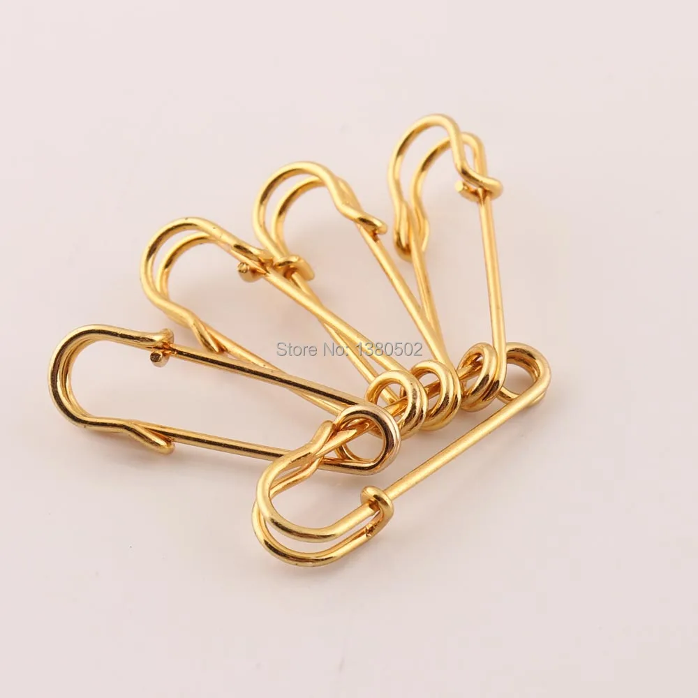 50pcs 26mm Safety pin gold color Brooch Pins kilt shawl pins Garment label pins Sewing tool
50pcs 26mm Safety pin gold color Brooch Pins kilt shawl pins Garment label pins Sewing tool
