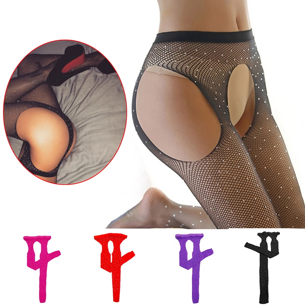 2019 Sexy Women's Glitter Fishnet Tights Open Crotch Mesh Pantyhose Shiny Rhinestone Lady Plus Size Tights Nylons Stockings
2019 Sexy Women's Glitter Fishnet Tights Open Crotch Mesh Pantyhose Shiny Rhinestone Lady Plus Size Tights Nylons Stockings