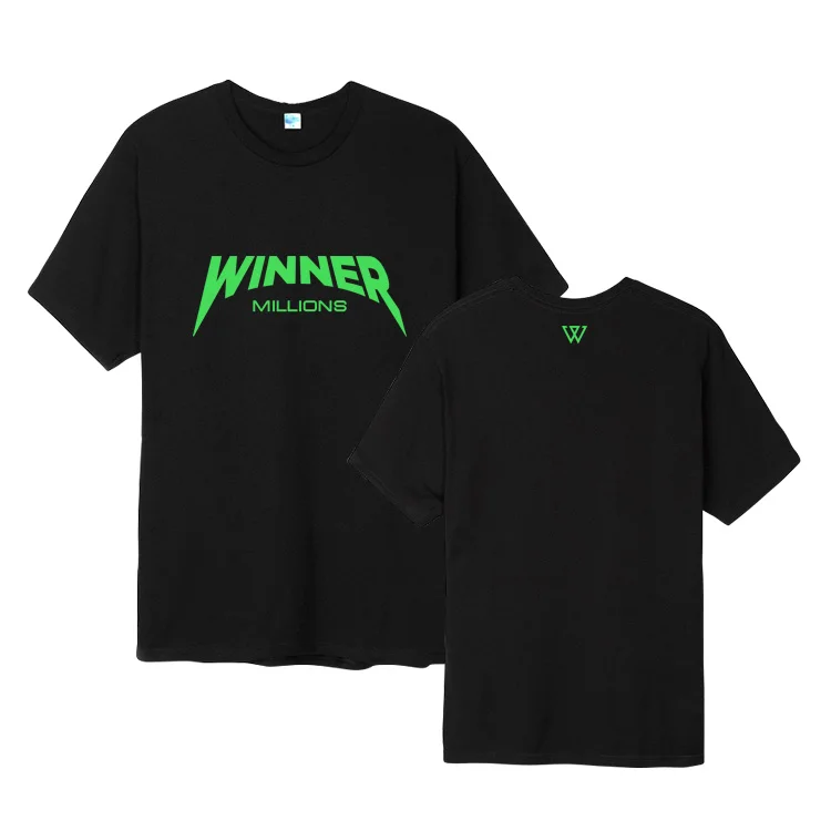 Kpop winner everywhere concert millions printing o neck t shirt for summer unisex k-pop short sleeve loose black t-shirt
Kpop winner everywhere concert millions printing o neck t shirt for summer unisex k-pop short sleeve loose black t-shirt