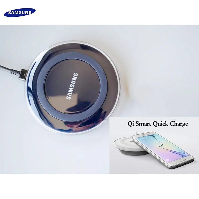 Original Samsung 5V/2A QI Wireless Charger Adapter For Galaxy S7 S6 EDGE S8 S9 S10 Plus Note 4 5 Iphone 8 X XS XR for xiaomi mi9
Original Samsung 5V/2A QI Wireless Charger Adapter For Galaxy S7 S6 EDGE S8 S9 S10 Plus Note 4 5 Iphone 8 X XS XR for xiaomi mi9